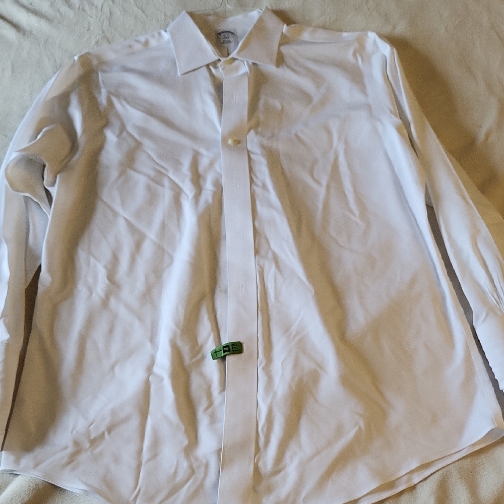 Classic White Button-Up Shirt